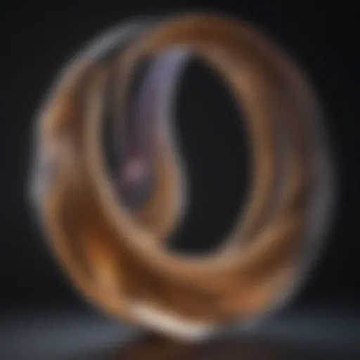 Elegance in Curvature Elegant Geometric Design representing Curvature