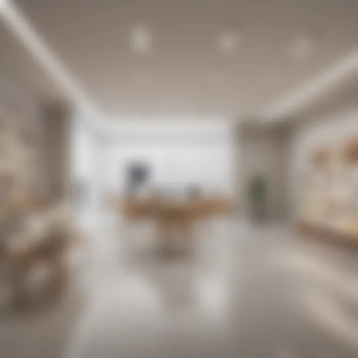 Sophisticated Interior Design of Apple Store in Colombia Elegant interior design of Apple Store in Colombia