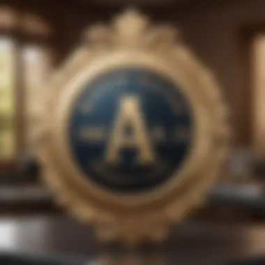 Sophisticated Emblem of Maid Service Agency Elegant Maid Service Logo