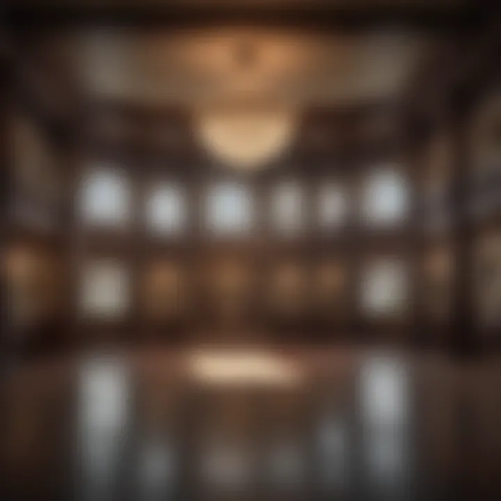 Sophisticated Auction Venue Elegant venue hosting US Marshals Auction in Austin, Texas