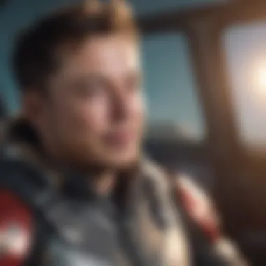 Elon Musk Discussing Starlink Project Elon Musk Discussing Starlink Project
