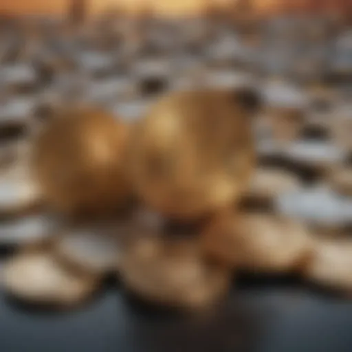 Abstract representation of digital art valuation