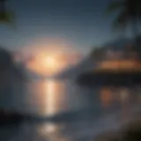 Enigmatic Moonlight Reflecting on Moon Bay's Waters