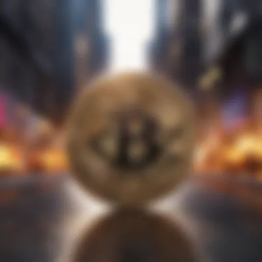 Abstract representation of EPS crypto market dynamics