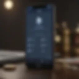 User interface of Coinbase account registration