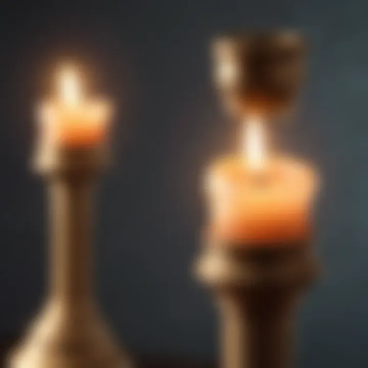 Ethereal Glow Candlestick Chart Interpretation