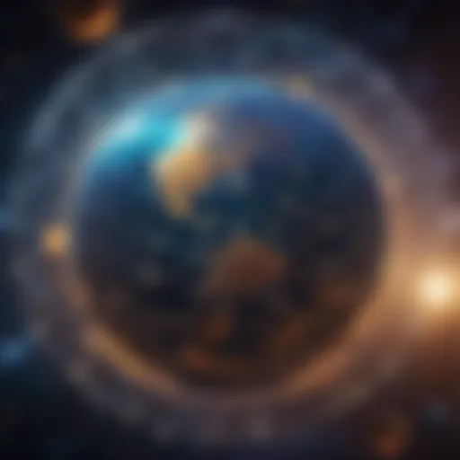 Ethereal Network of Interconnected Nodes