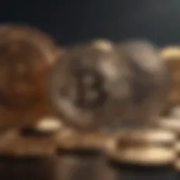 A graphical representation of top cryptocurrencies on Coinbase