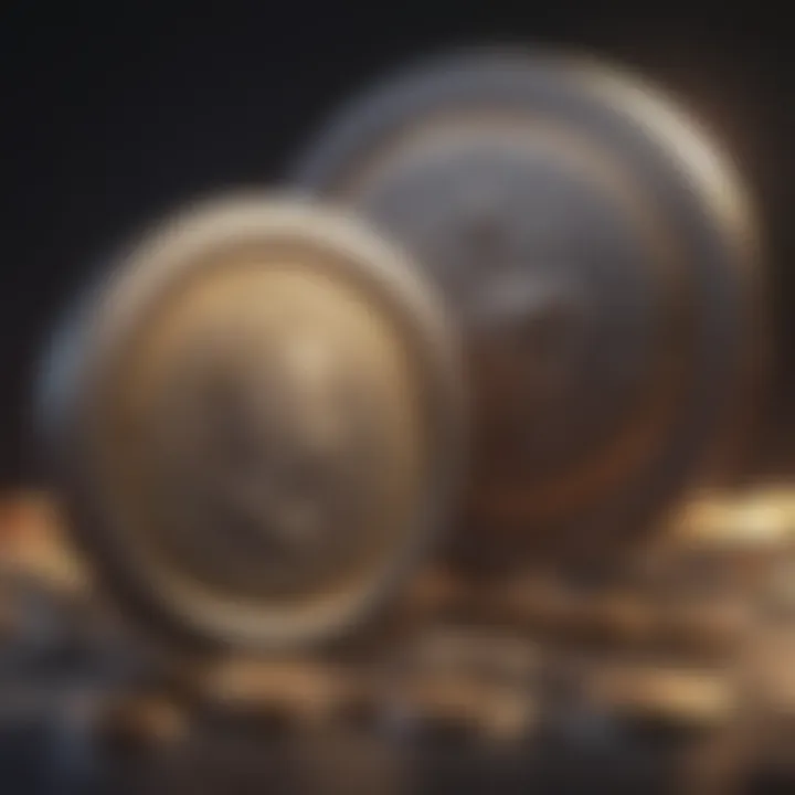 Currency exchange rate graph