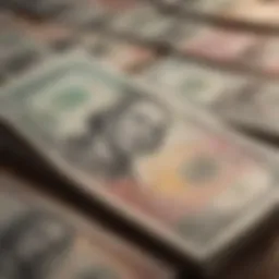 Colombian Peso Banknotes Illustration