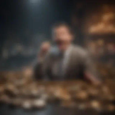 Excitement of Meme Coin Investments Artistic depiction of the excitement and potential growth of meme coin investments