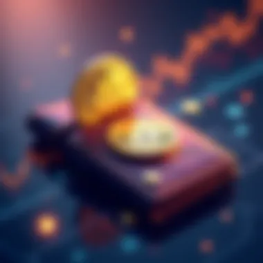 Visual representation of payment tokens in a digital wallet