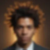 Abstract Basquiat NFT art piece