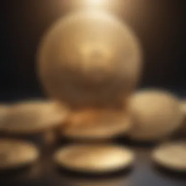 Unleashing Crypto Coins' Future Potential Artistic depiction of future potential of top-performing crypto coins in 2022