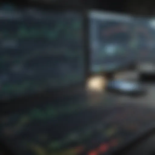 Visual representation of Bitfinex's trading interface