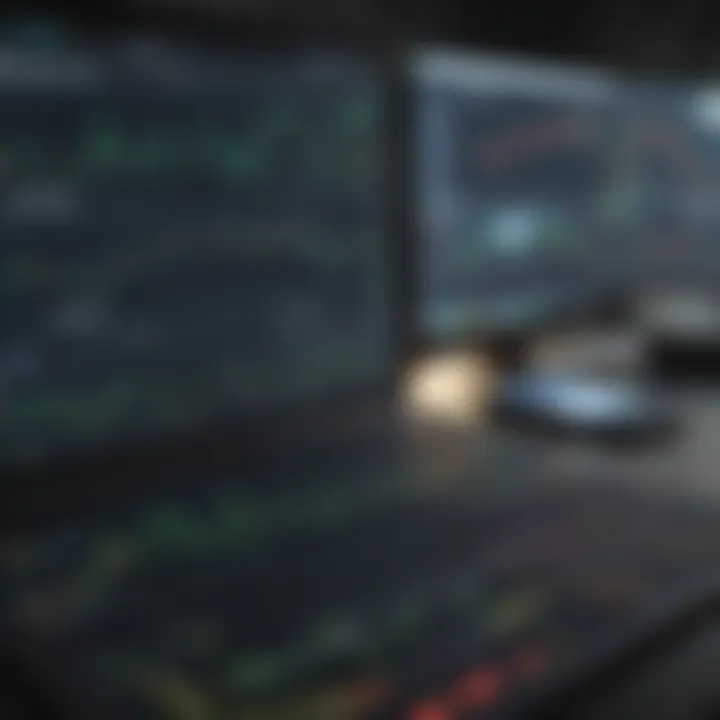 Visual representation of Bitfinex's trading interface