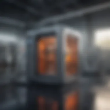 Advanced Technology in Flowback Facilities Modern flowback facility with advanced technology