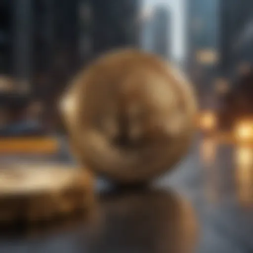 A visual representation of blockchain technology