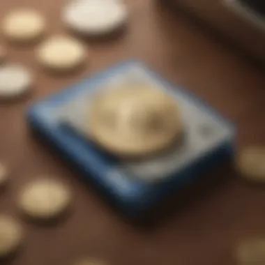 Illustration highlighting the multi-currency management capability of Coinbase USD Wallet