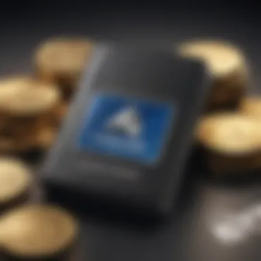 Illustration showcasing the secure storage feature of Coinbase USD Wallet