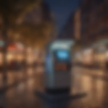 Conveniently locating a Coinme kiosk in the city