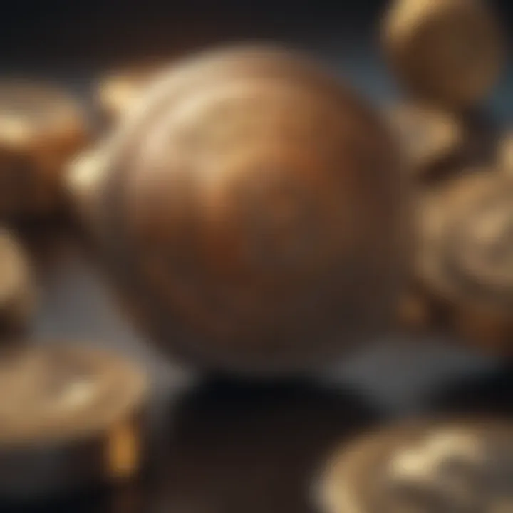 Token Diversity in Airdrop Distribution Various types of tokens being distributed in an airdrop event