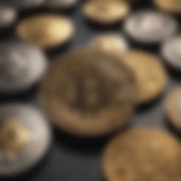 Intricacies of Digital Assets Illustration showcasing the intricate details of various digital assets