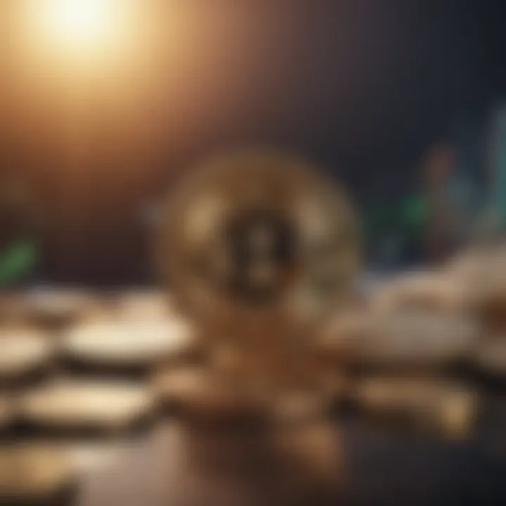 Graphic illustrating regulatory landscape for crypto trading