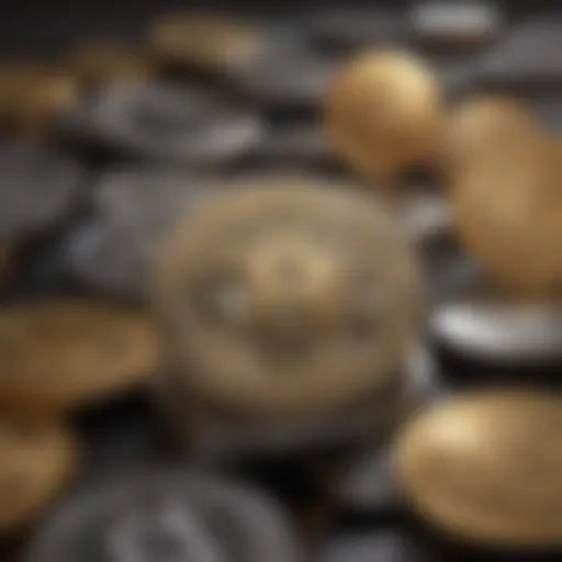A visual representation of various cryptocurrencies available for mining