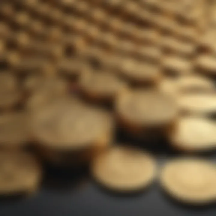 Graph illustrating market trends of digital commodities