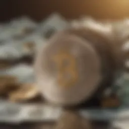 Abstract representation of cash work dynamics