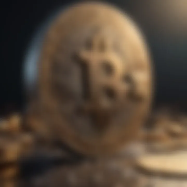 Dynamic cryptocurrency chart showcasing trends