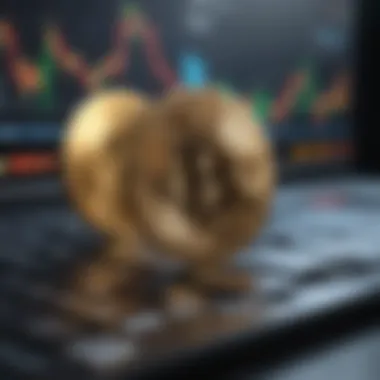 Visualization of indicators in crypto trading