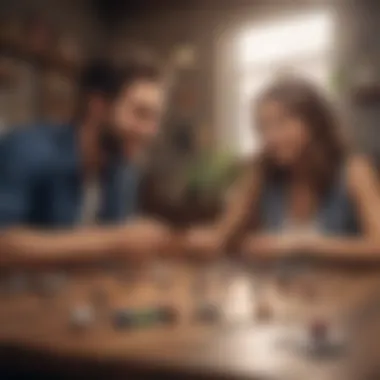 Engagement in Free-to-Play Games Diverse players engaging in digital gameplay