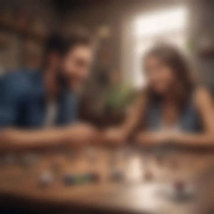 Engagement in Free-to-Play Games Diverse players engaging in digital gameplay