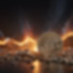 Abstract representation of FGD stock performance