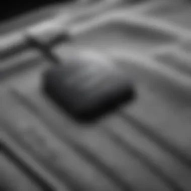 Close-up view of Nike RFID tags attached to apparel items, showcasing advanced technology integration.