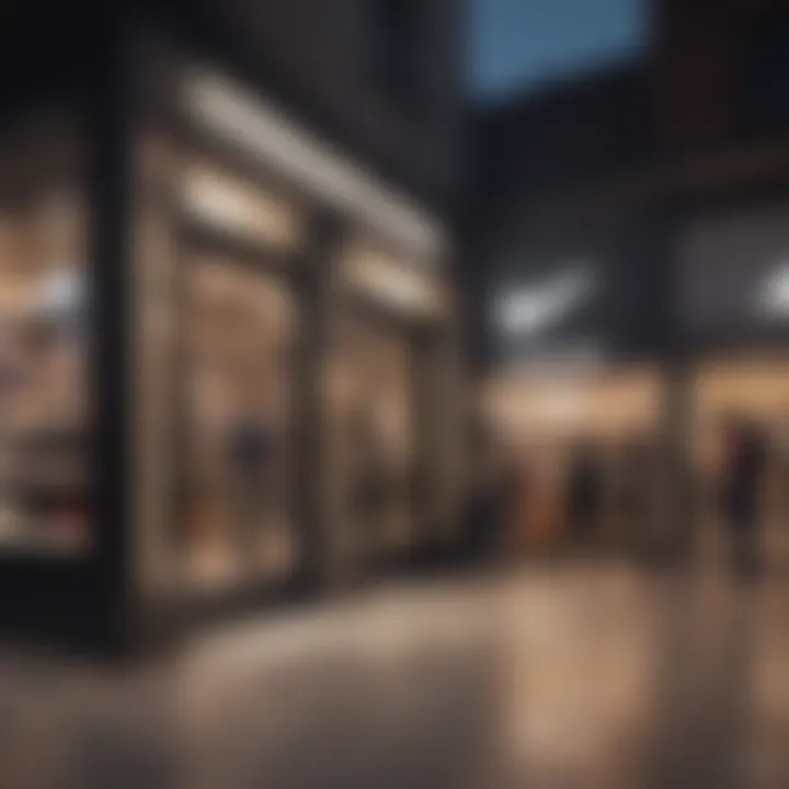 Interactive retail environment demonstrating the enhanced customer experience through RFID-enabled features.