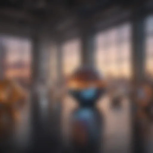 A visually striking representation of digital assets symbolizing the concept of Infinity Labs NFTs.