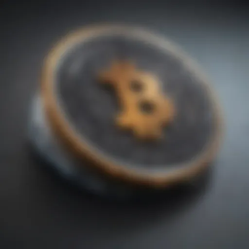 Modern cryptocurrency wallet security shield