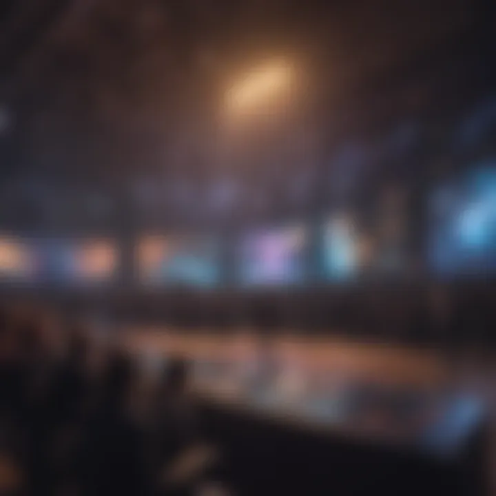 Metaverse Concert Technology Illustration