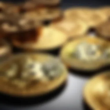 Innovative Utility of NFTs Innovative illustration showcasing the utility of NFT crypto coins