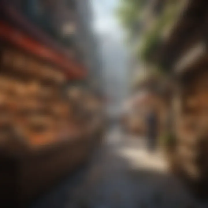 Digital Marketplace for NFTs An artistic depiction of a digital marketplace for NFTs