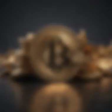 Creative depiction of services offered in exchange for Bitcoin