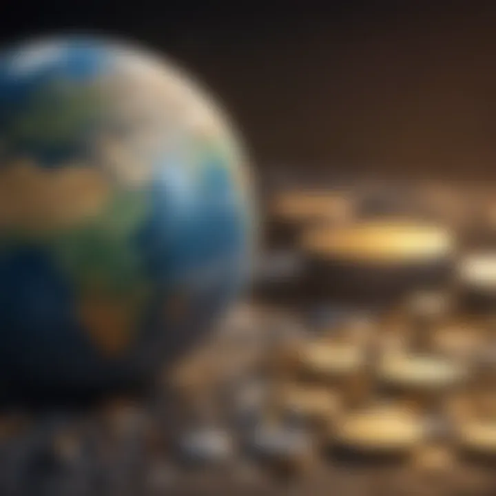 Visual representation of impact on the global market