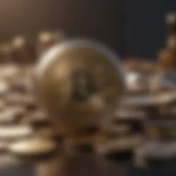 Artistic representation of digital assets