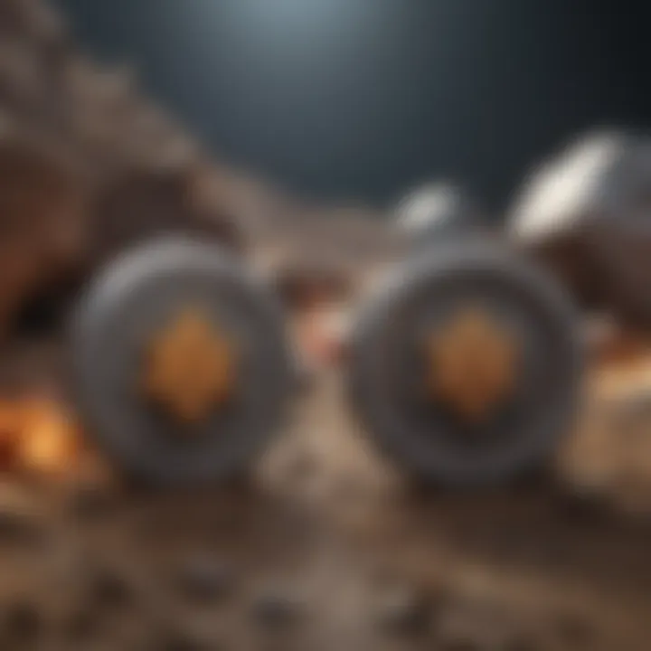 A visual representation of the benefits of smart contract mining compared to traditional methods.