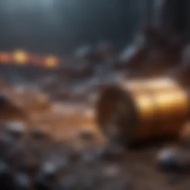 An infographic highlighting the challenges faced in the adoption of smart contract mining.