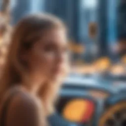 Artistic portrayal of soft focus photography