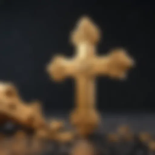 Visual representation of a golden cross occurrence in stock charts